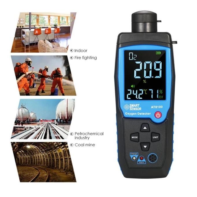 Gas Detector Oxygen O2 Oxygen Detector Oxygen Meter Sensor O2 Meter