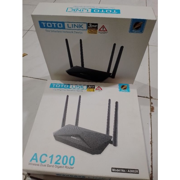 totolink AC1200 wireless dualband gigabit router A3002R
