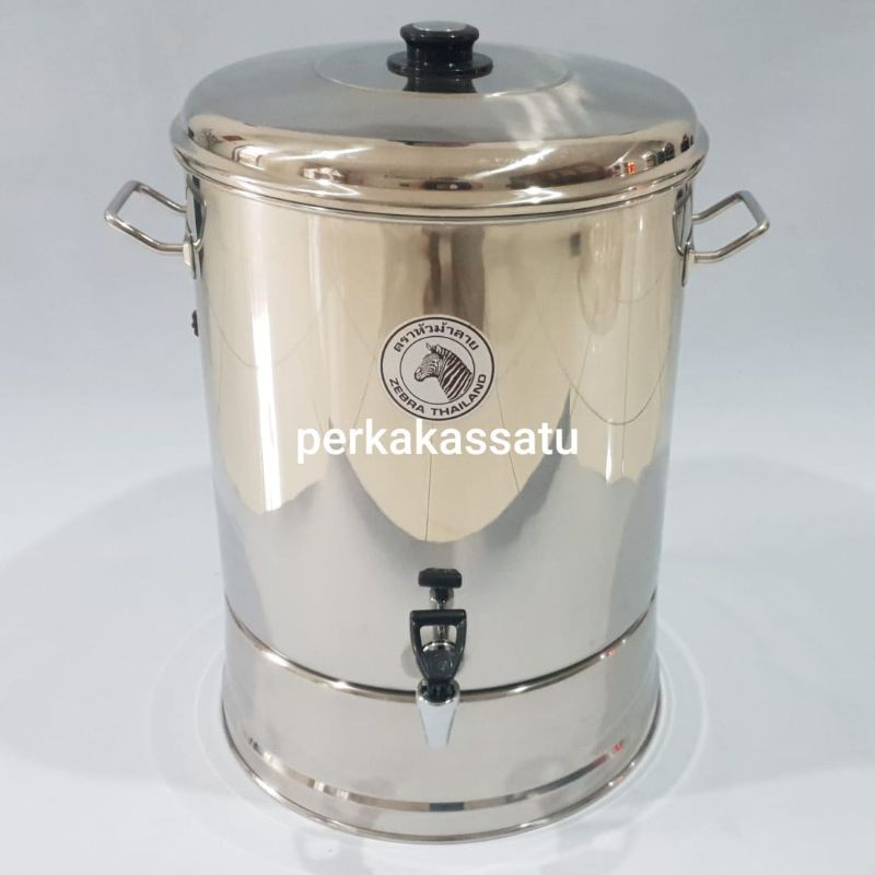DISPENSER AIR MINUM COOLER 40CM ZEBRA STAINLESS STEEL THAILAND