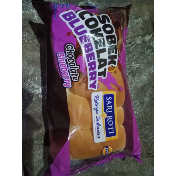 

Roti Sobek Coklat Blubery