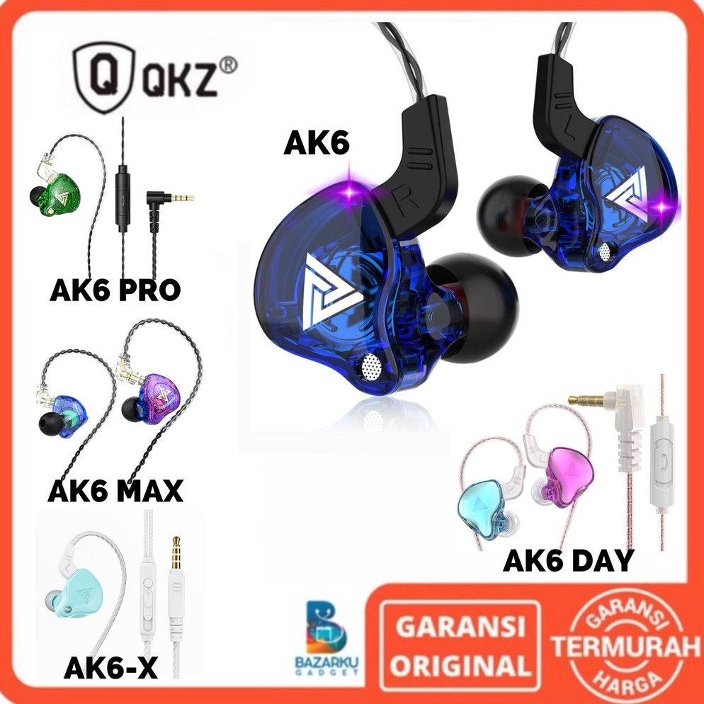 Belanja sekarangWw3W7 Headset QKZ AK6 QKZ AK6 Pro QKZ AK6 Max QKZ AK6 X Earphone QKZ AK6 Headset Spo