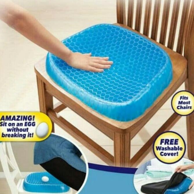 bantal alas duduk silikon gel empuk adem original egg sitter cushion
