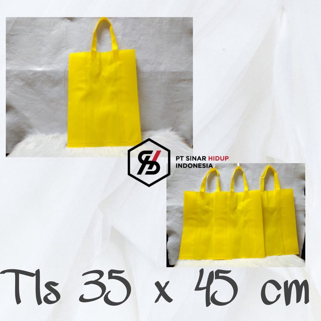 

Tas Kain Spunbond Tali Goodie Bag Uk 35 X 45 X 16 Perlusin