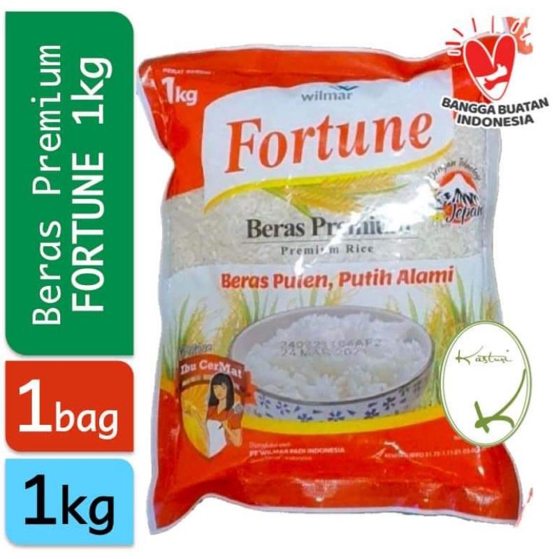 

Repack Beras Premium Fortune 1kg