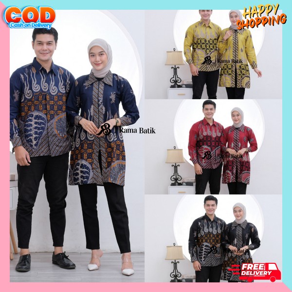 Tumik Perempuan Batik Tunik Bstik Modern Murah Dres Midi Tunok Murah Tubik Bahan Tebal Premium Tunix