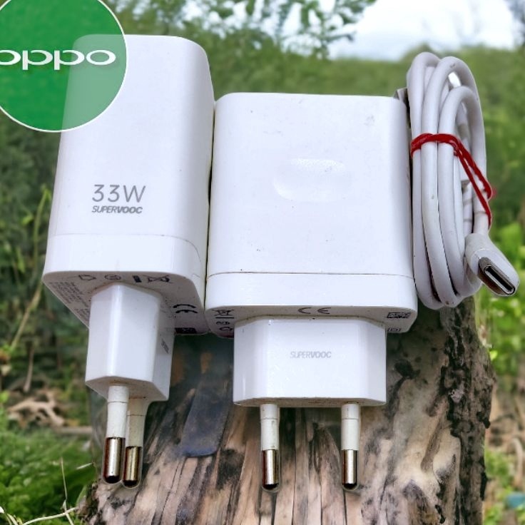 ➠ Charger OPPO SuperVooc 33W Dijamin Original Copotan 100% ❁ ▼