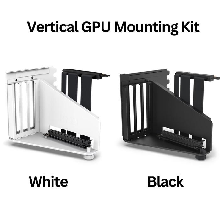 Nzxt Vertical Gpu Mounting Kit - Gpu Holder & Pcie 4.0 Riser Cable