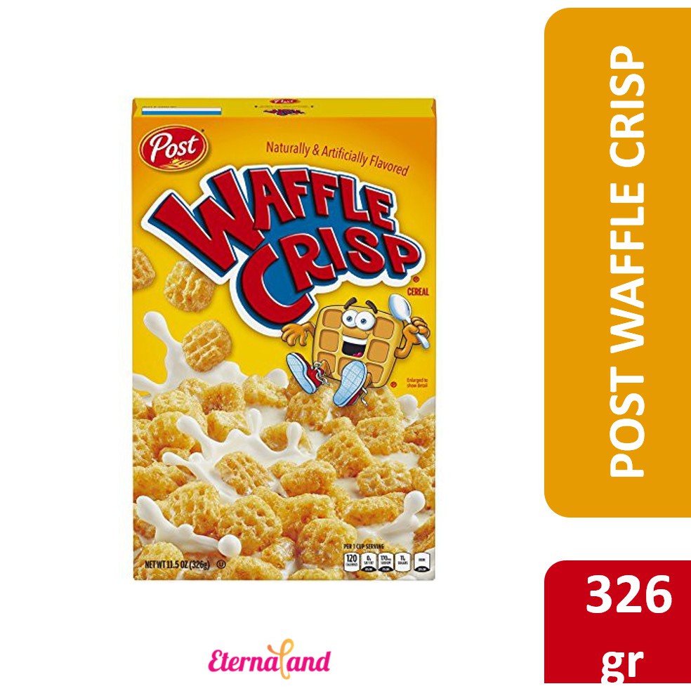 

Post Waffle Crips Cereal - Sereal Waffle Crisp Usa