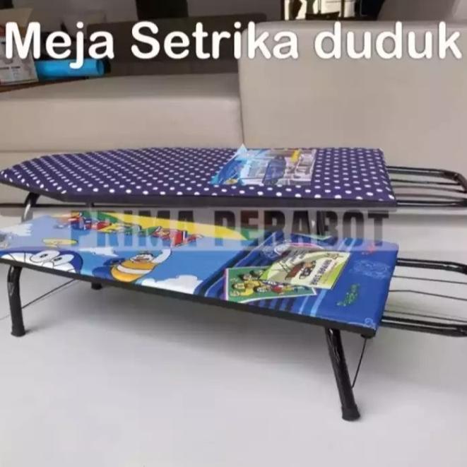 meja setrika lipat - duduk - berdiri / meja setrika murah