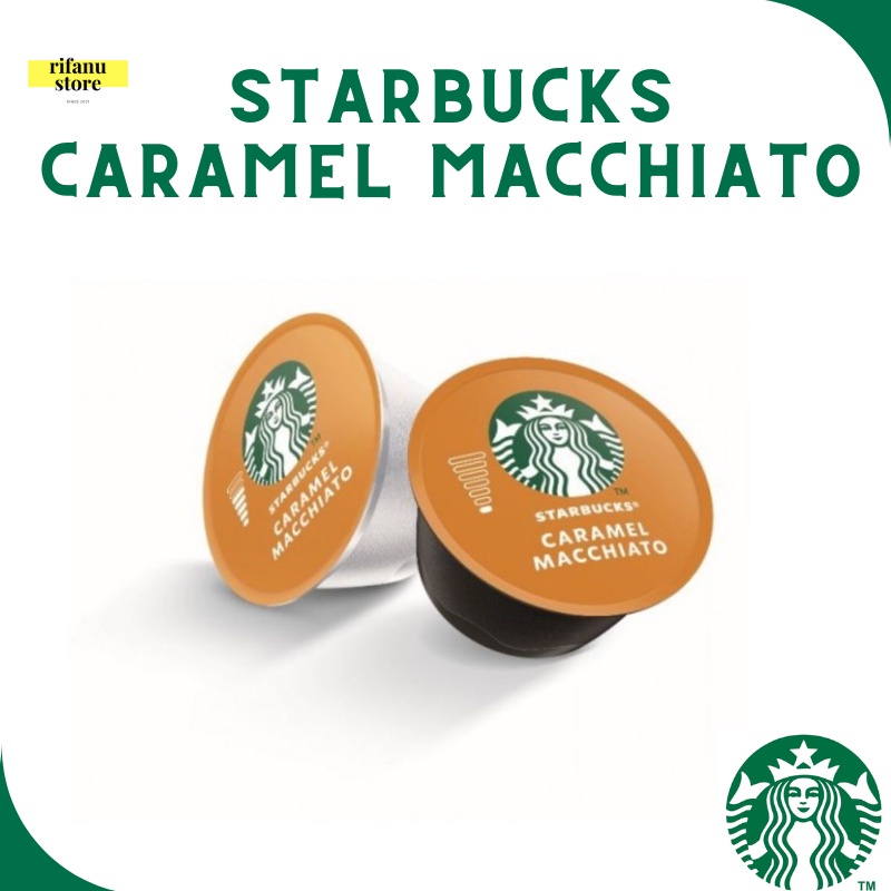 

Nescafe Dolce Gusto Starbus Caramel Macchiato Capsule Ndg