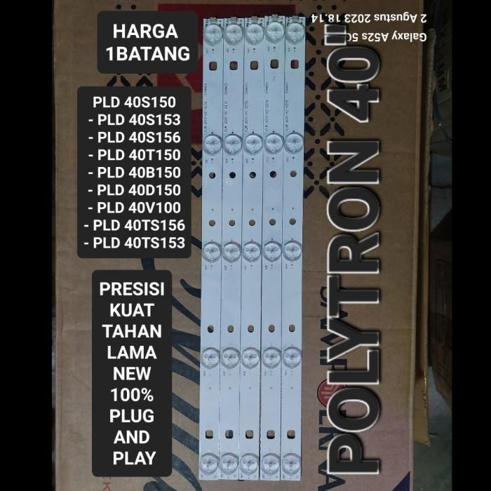 BACKLIGHT BL TV POLYTRON 40 PLD-40TS153 PLD40TS153 40D153 5k 3v 5led