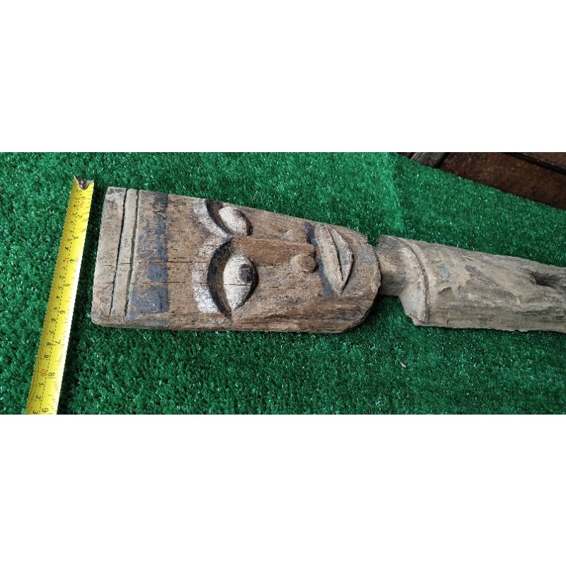 patung kayu jati antik