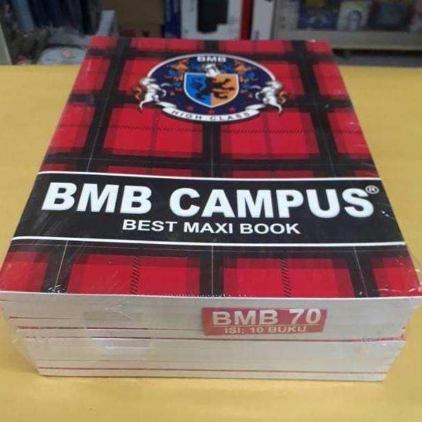 

Buku Tulis campus BMB 70 Lembar - buku bmb 70 campus