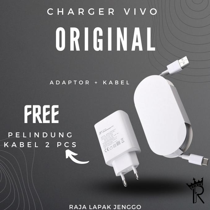 charger vivo type c original fast charging casan vivo ori y15s,y1s,y20
