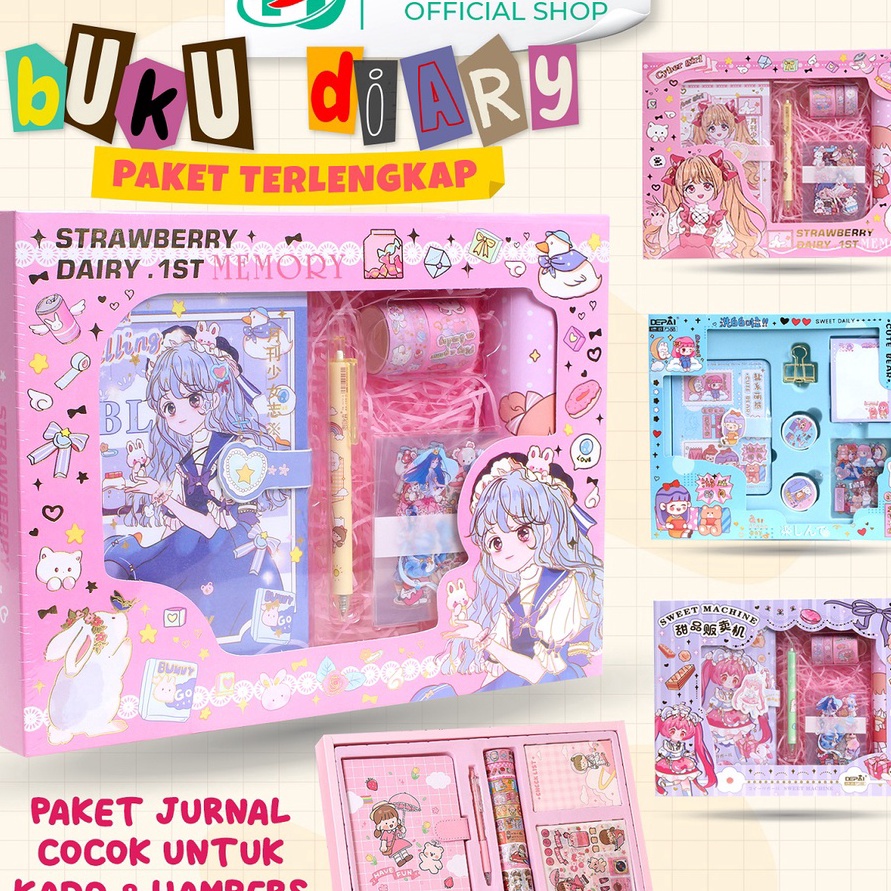 

[YJ❤/X♪] Hongzhuo Paket Jurnal Paket Murah Buku Harian Alat Tulis Estetik Lettering Book Lettering Pen Buku Lettering/ viraal.