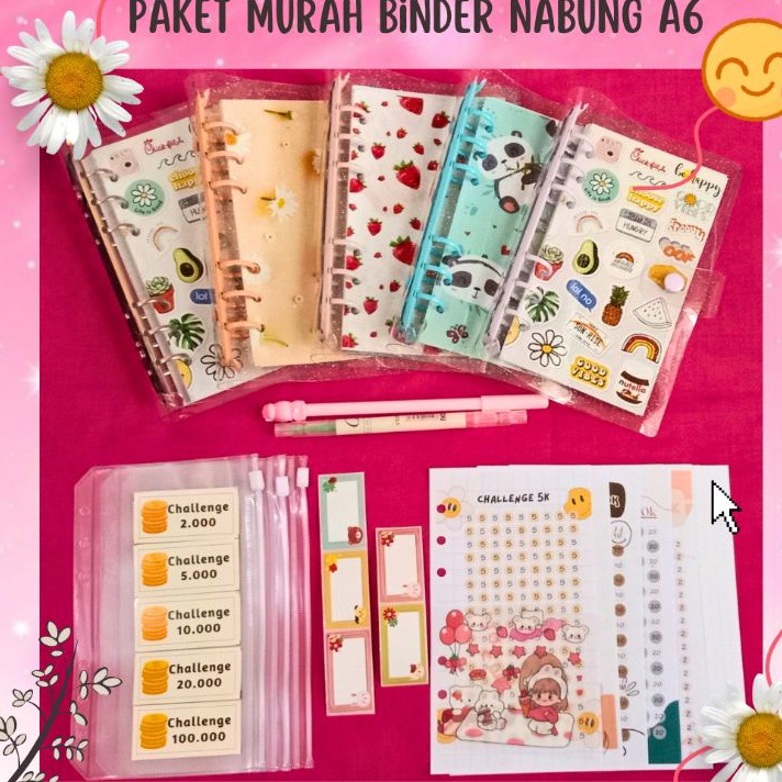 

[➸-RQTご] Paket Murah Binder Keuangan A6 (3 Ziplock) - banyak diiminati.