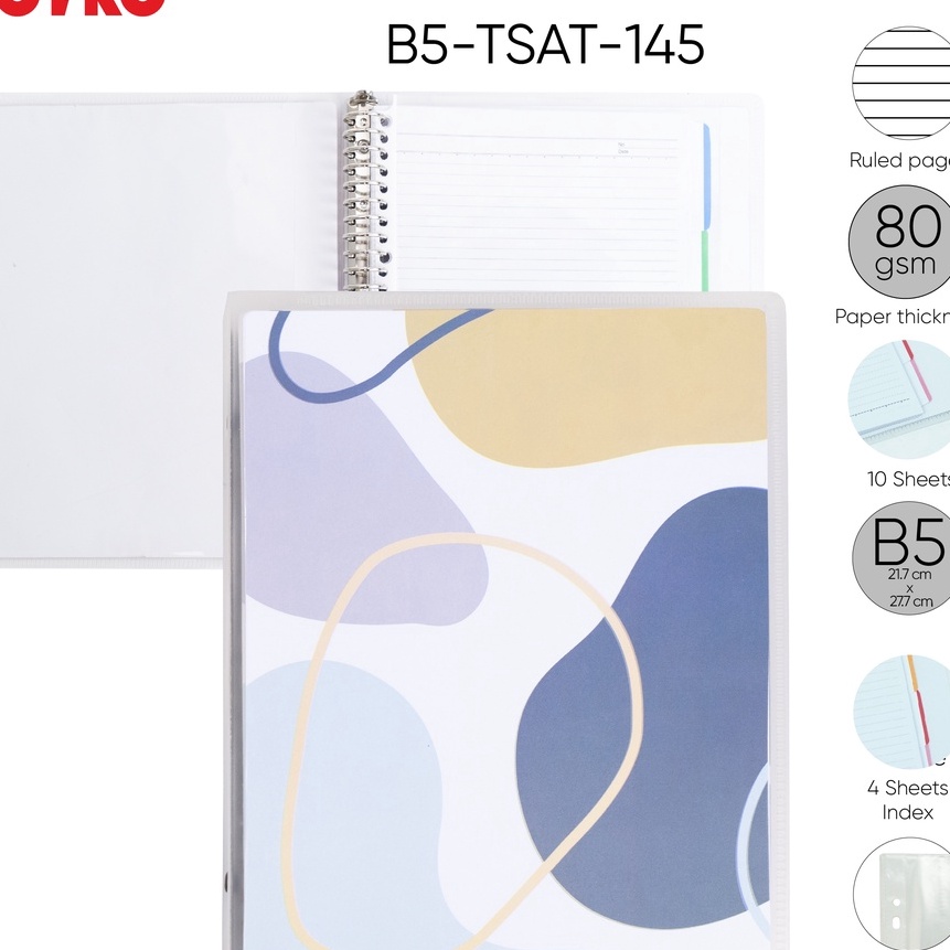 

(H-J➸☼H] Binder Note Joyko B5-TSAT-145/ pasti.diikirim..!