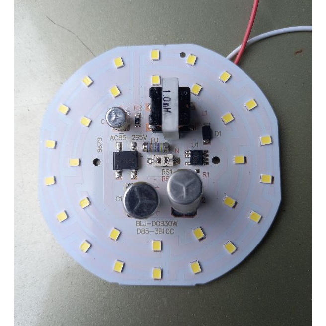 (N-K㊖♪15> mesin lampu pcb led AC 30w 9v ACR travo- paasti.dikirim.