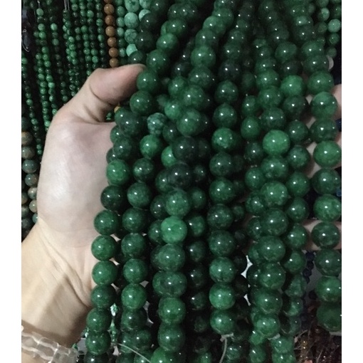 [P☞.♫NC> bahan batu giok burma 12mm natural murah..