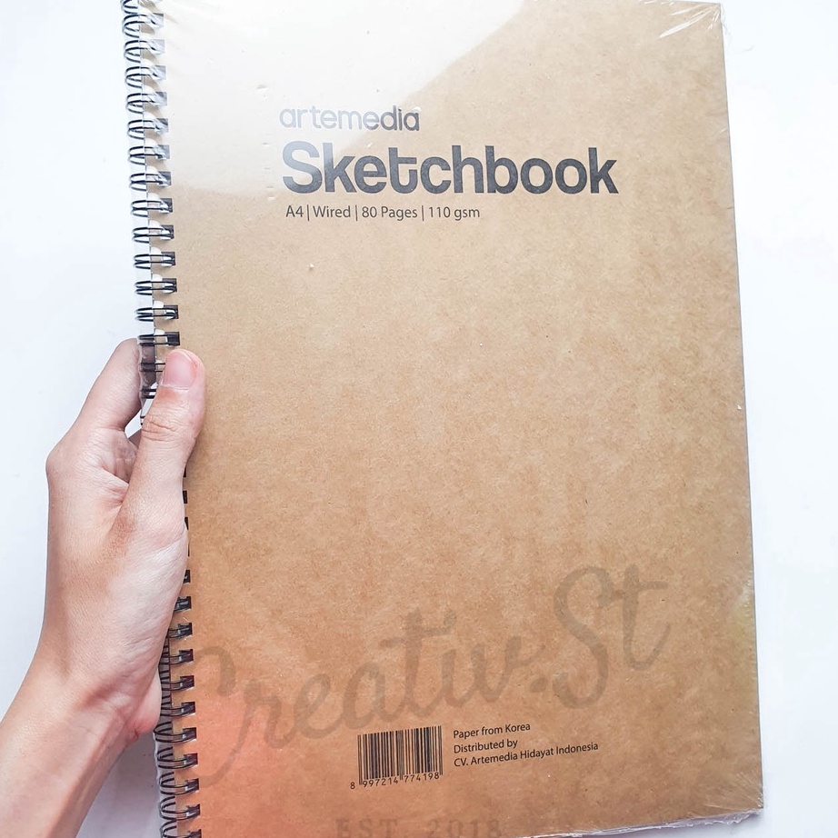 

(OH➤/J♫> Artemedia Sketchbook A4 80 Lembar 110 GSM Buku Sketsa Gambar Pensil Charcoal Arang/ berkualitas.