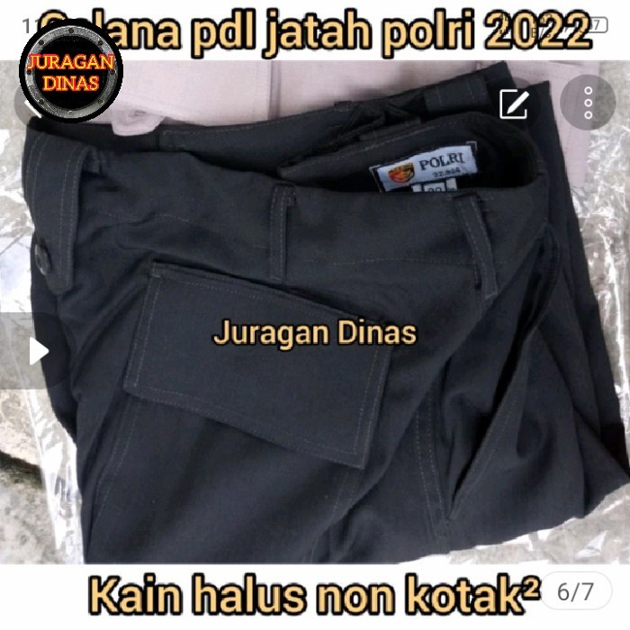 Murah baju seragam pdl polri terbaru (jatah) Seragam pdl A1 polri PDLT NON COD