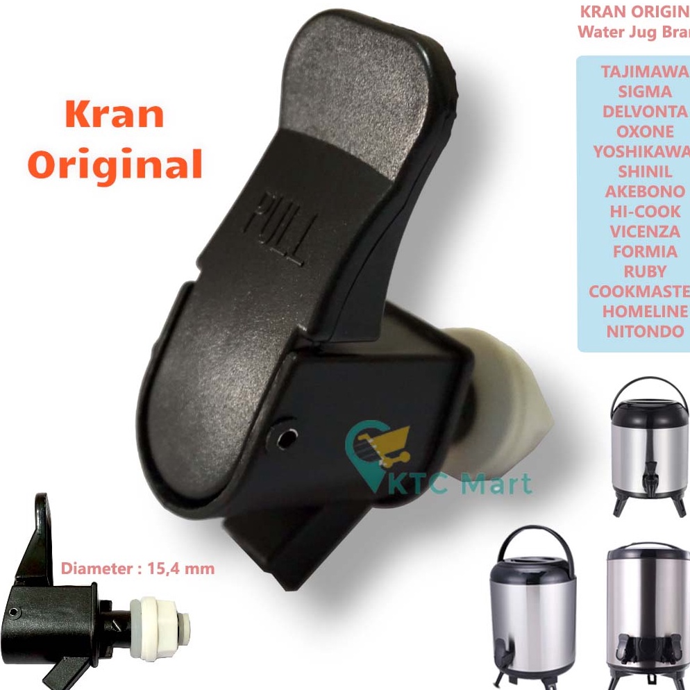 Stok Banyak KTCmart - Keran Dispenser Air/ Kran Water Dispenser/ Keran Water Jug Milktea Kran Dispen