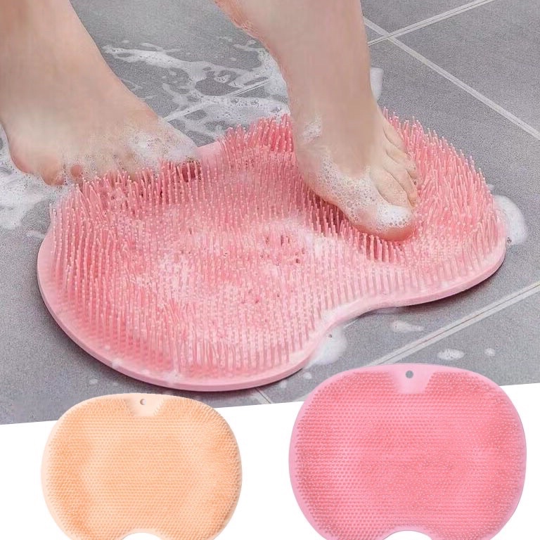 MENARIK Sikat Pijat Kaki Bahan Silikon Anti slip Untuk Kamar Mandi