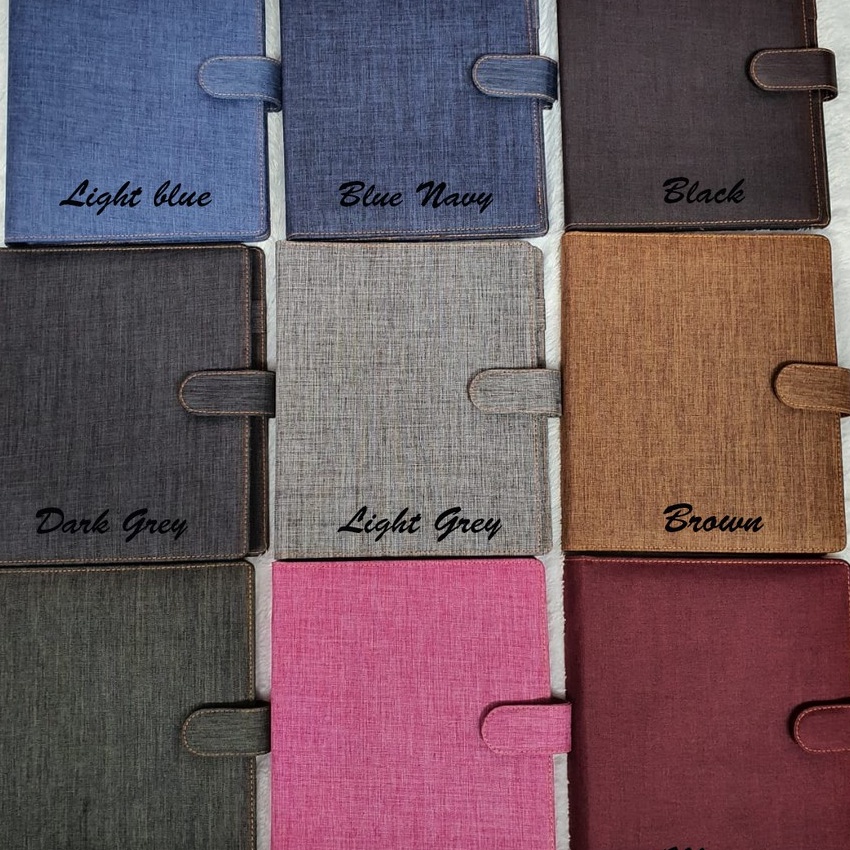 

[O-S◆㊛F> BINDER BAHAN JEANS/DENIM 9 WARNA PILIHAN A5 DAN B5- pasti.dikiriim.