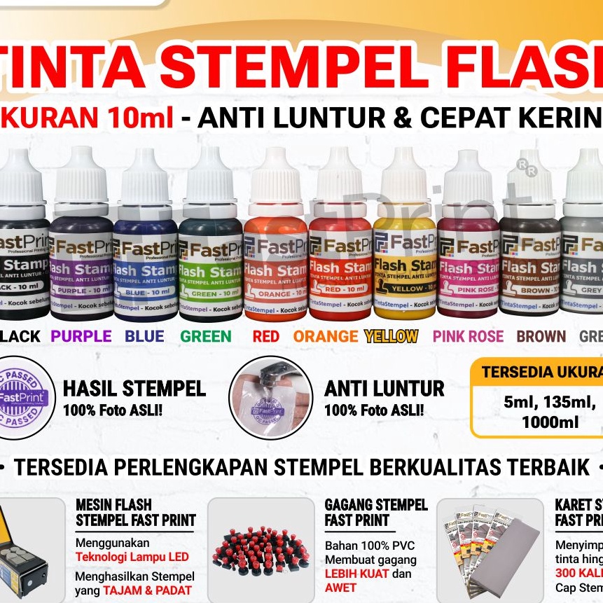 

[AR◆.11➤) Fast Print Tinta Stempel Flash Ink 10 MLbanyak diiminati.