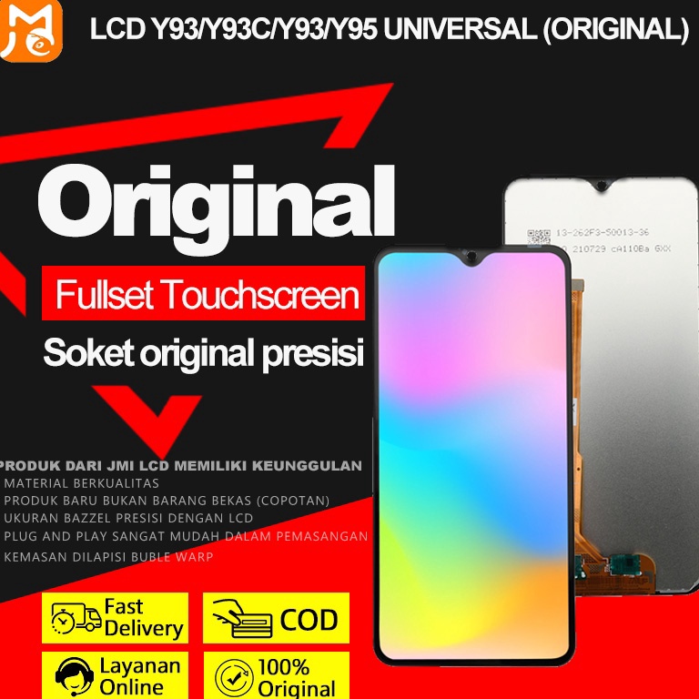 LANGSUNG ORDER JMI LCD+TOUCHSCREEN / LCD VIVO Y91 / LCD VIVO Y91C / LCD VIVO Y93 / LCD VIVO Y95 FULL