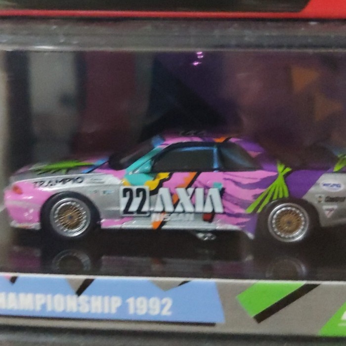 PROMO INNO64 NISSAN GTR R32 #22 AXIA JTCC INNO TARMAC TERBARU