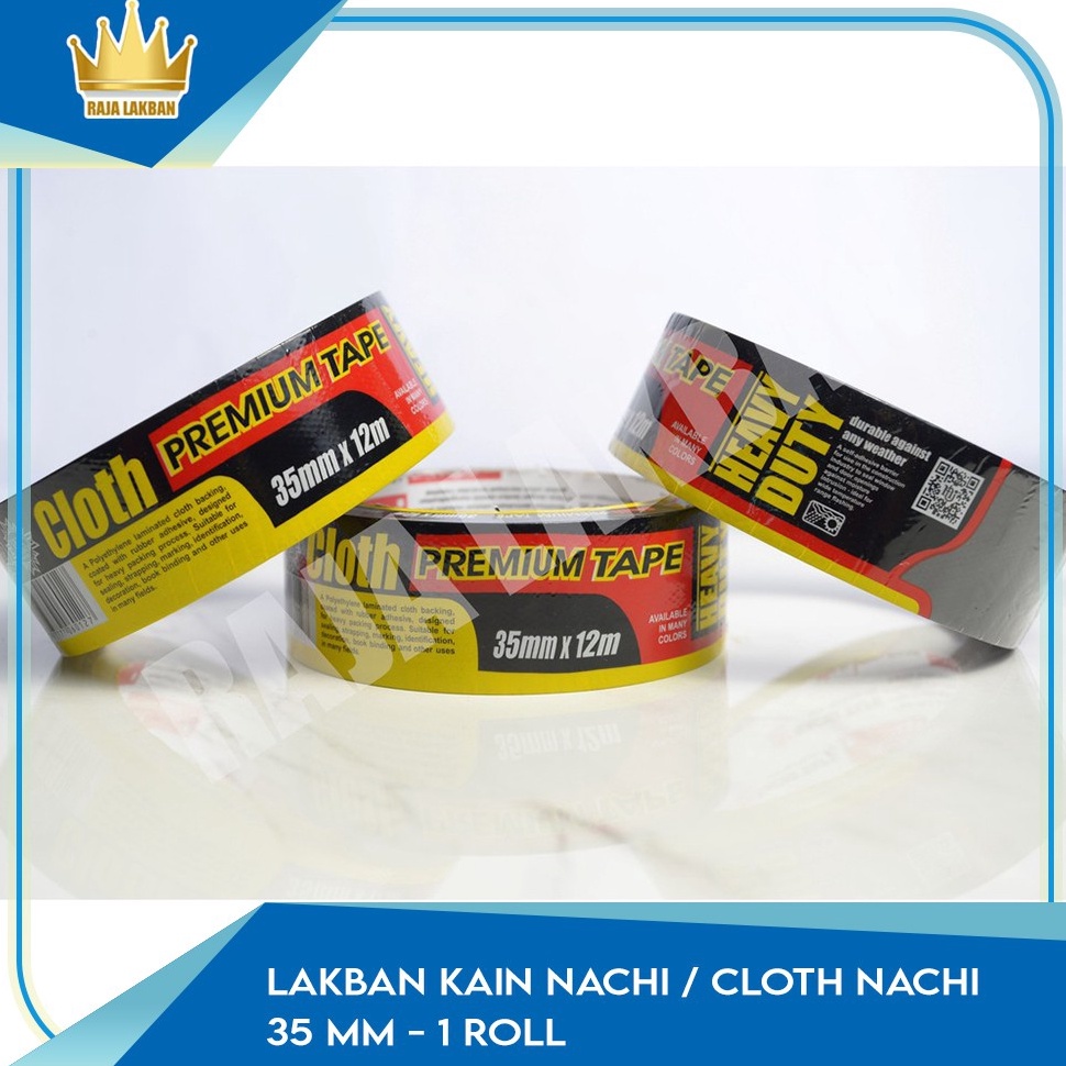 

inwd -9 Lakban Kain Nachi / Cloth Nachi 35mm - 1 Roll 170