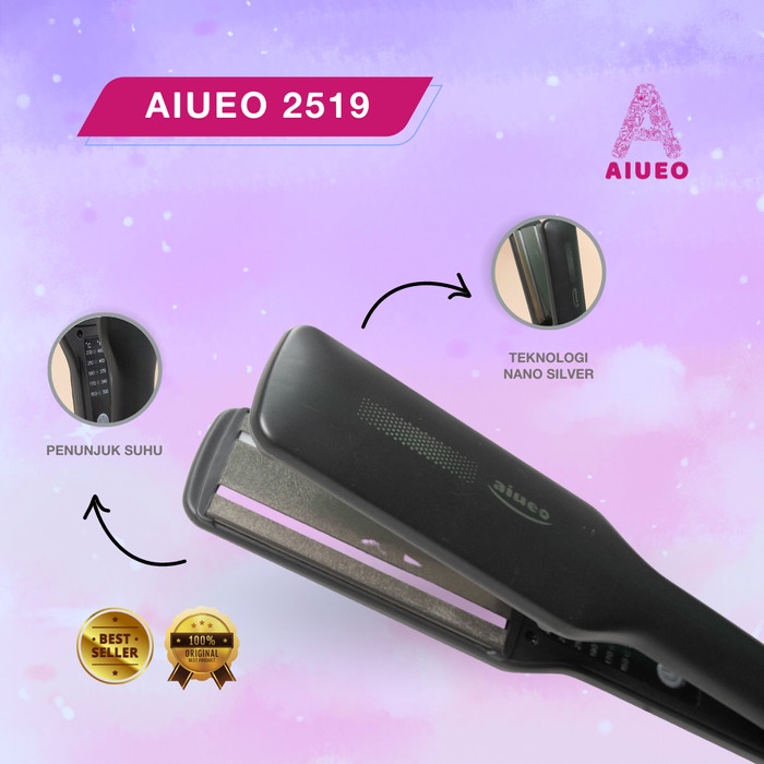 AIUEO COD ALAT CATOK RAMBUT 2519 AIUEO CATOKAN 2IN1 INFRARED