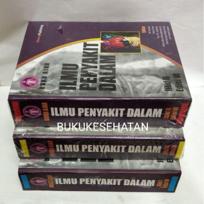 Terlaris Promo Buku Ajar Ilmu Penyakit Dalam ( Ipd) Edisi Ke 6 ,Papdi Fk Ui ,