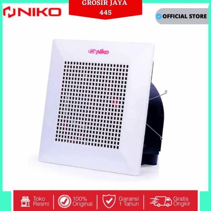 Niko Nk-Af10 Exhaust Fan 10 Inch - Kipas Angin Plafon Nk Af10