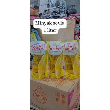 

Sovia 1 liter minyak goreng best seller