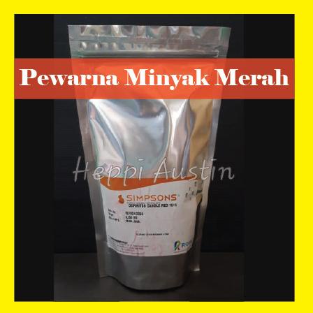 

ech01 Pewarna Minyak Merah Ospiritso OSP Candle Red 250 Gram