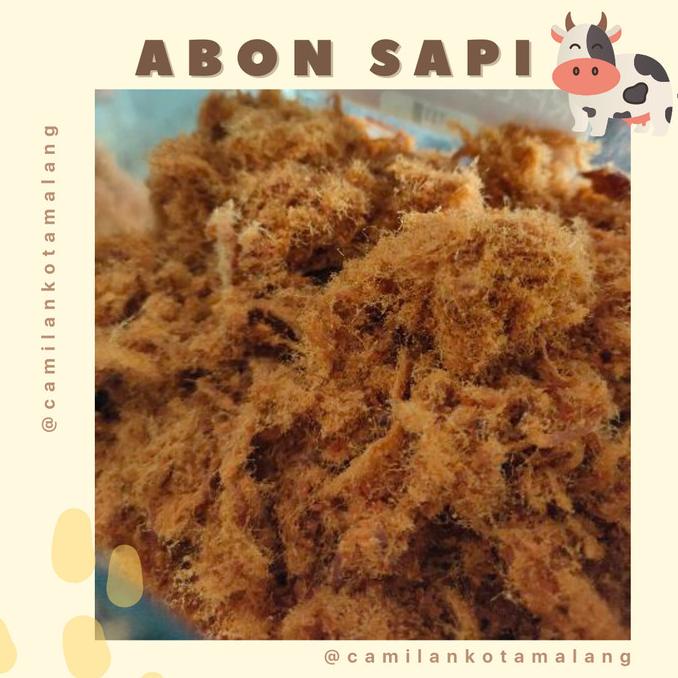 

roc01 ABON SAPI A 32- ABON SAPI ASLI ENAK / ABON KERING LAUK 100GR