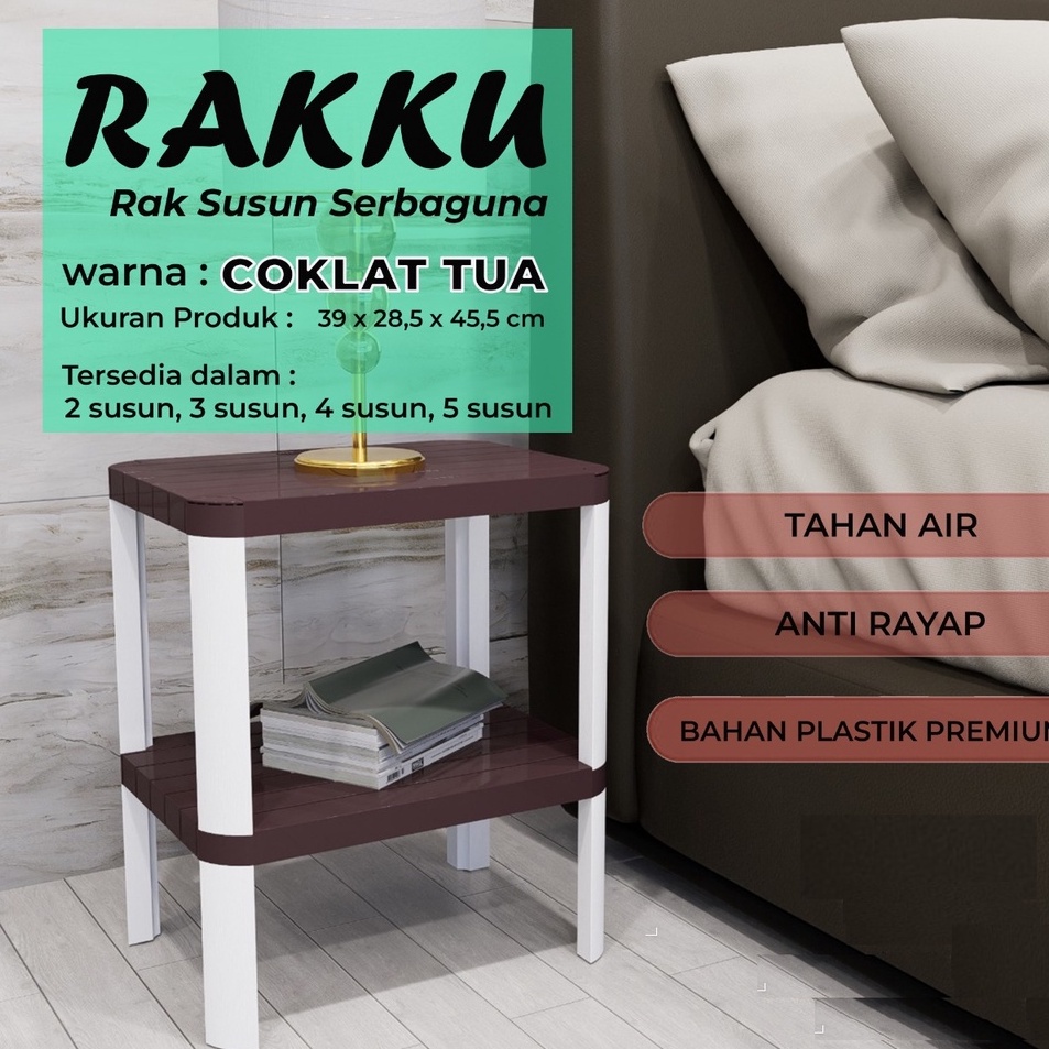 ➻ RAK KAMAR MANDI / RAK BUKU / RAK SUDUT/ RAK POT BUNGA / RAK SEPATU / RAK DAPUR / RAKKU RAK SUSUN S