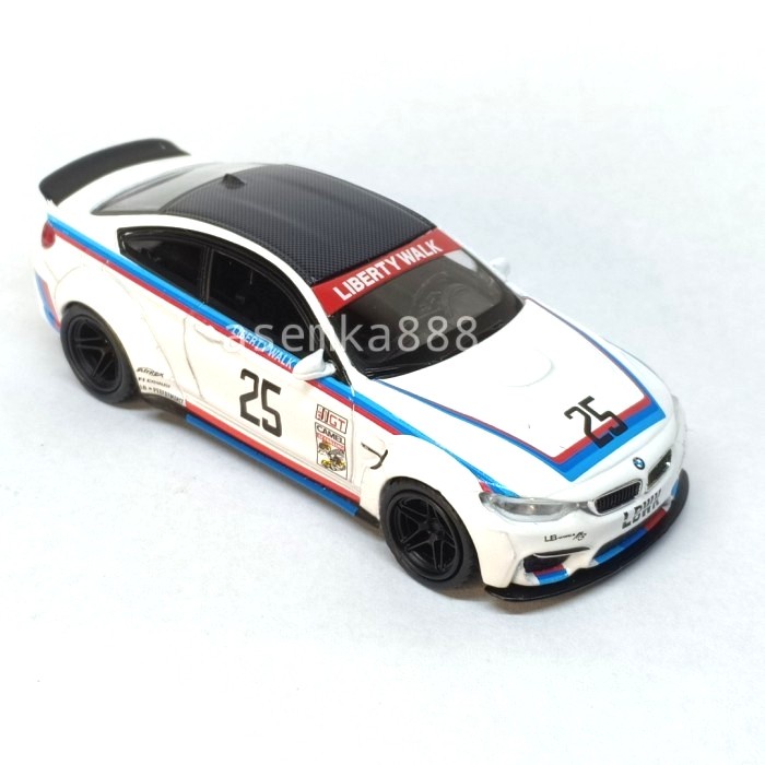 FLASH SALE MINIGT 1/64 DIECAST LB WORKS BMW M4 IMSA TERLARIS