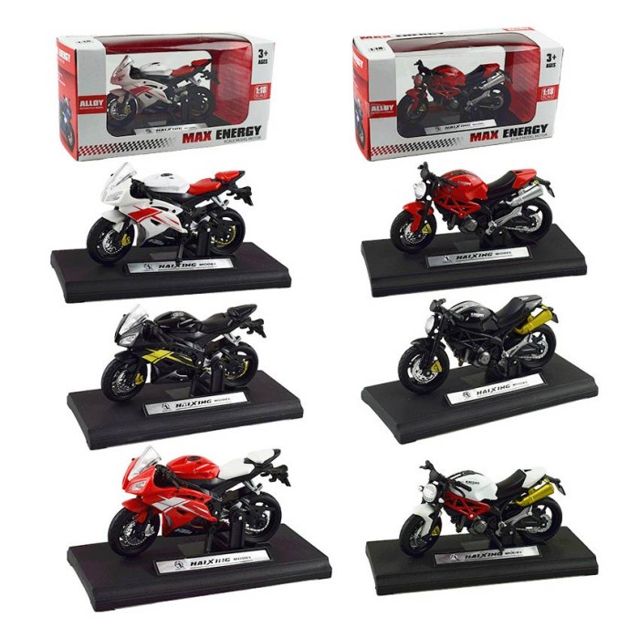 PROMO YAMAHA FACTORY RACING YAMAHA DUCATI MINIATUR MOTOR BALAP SKALA 1:18 TERLARIS