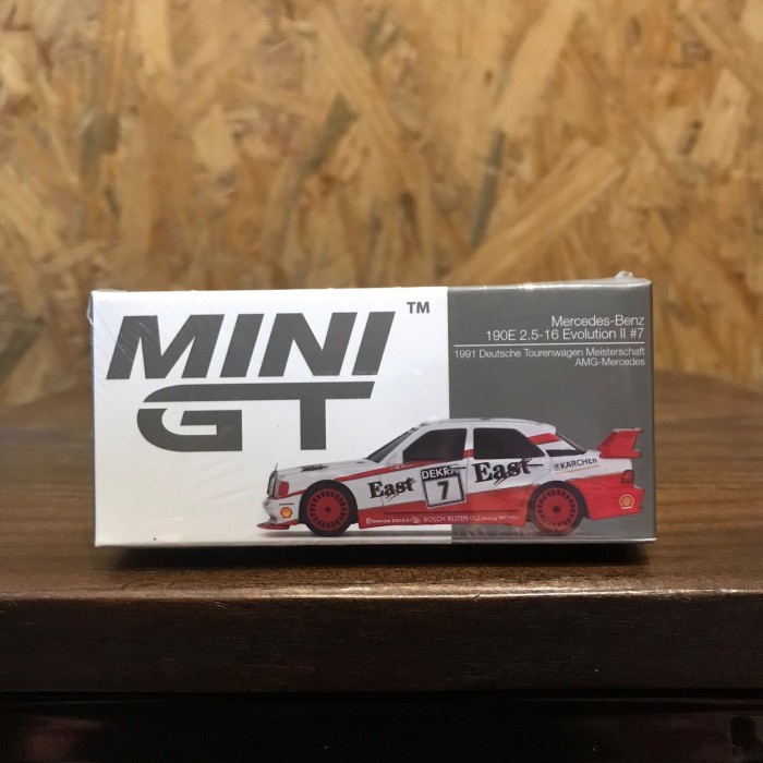 DISKON SPESIAL MINI GT 239 MERCEDES BENZ 190E EVOLUTION II #7 EAST TERBARU