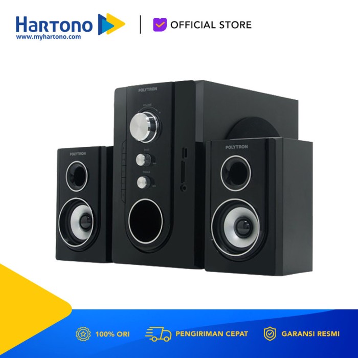 Terlaris Polytron Multimedia Speaker Pma 9320/B / Pma9320/B
