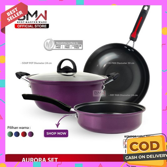 Panci Set Isi 5 Pcs Anti Lengket Promo 3 In 1 Stainless Tebal Murah Panci Kukus Dimsum Jumbo Penci T