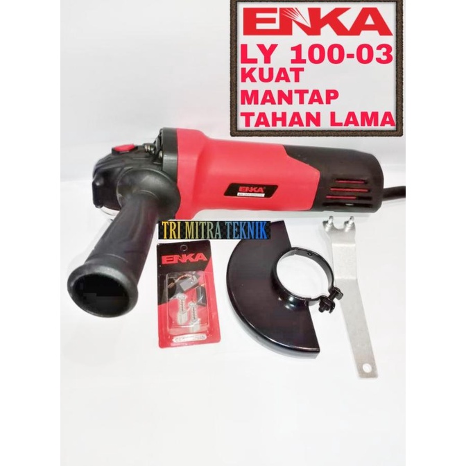 Mesin Gerinda Enka Tipe Ly100-03 Angle Grinder Enka Ly 100-03