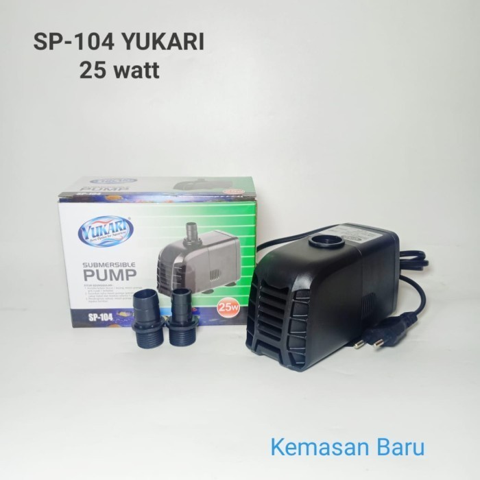 SUBMERSIBLE PUMP SP-104 YUKARI POMPA CELUP POMPA AQUARIUM - HITAM