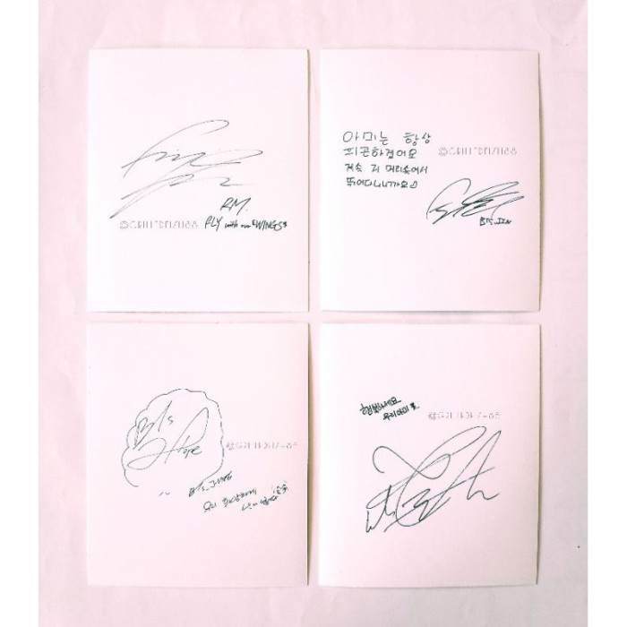 HOT SALE TERBEST [CEK VARIASI] BTS WINGS OFFICIAL POLAROID PHOTOCARD RM JIN TERLARIS