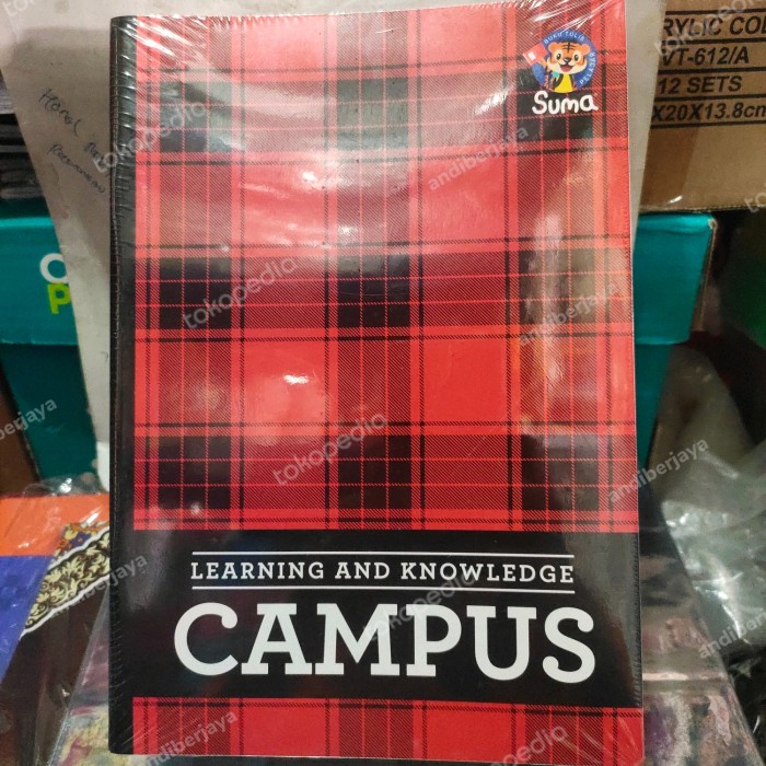 

BUKU TULIS CAMPUS SUMA 50 LEMBAR / PACK ISI 10 BUKU