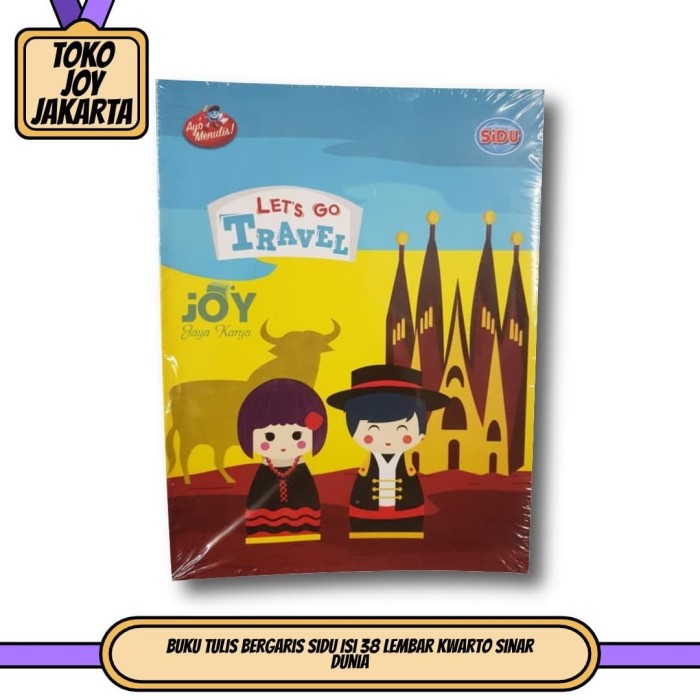 

Buku Tulis Bergaris Sidu Isi 38 Lembar Kwarto Sinar Dunia