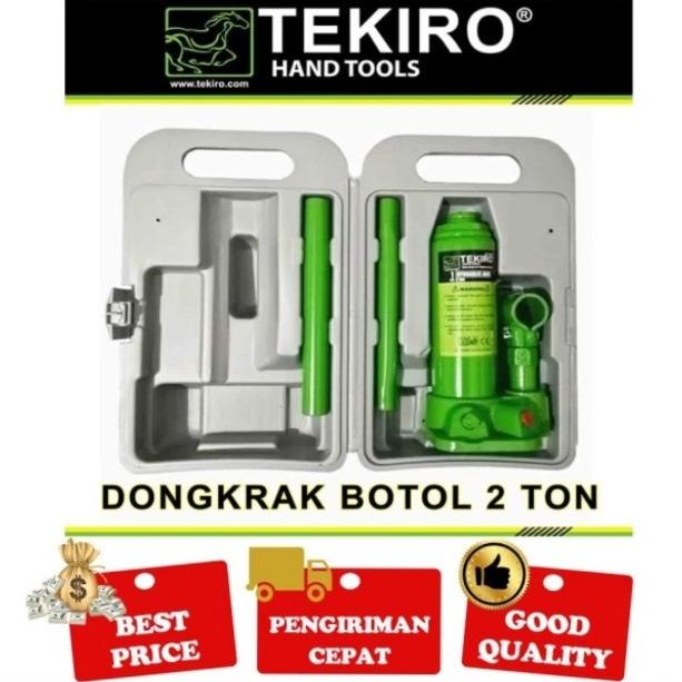 Dongkrak Botol Tekiro 2 Ton - Dongkrak Mobil